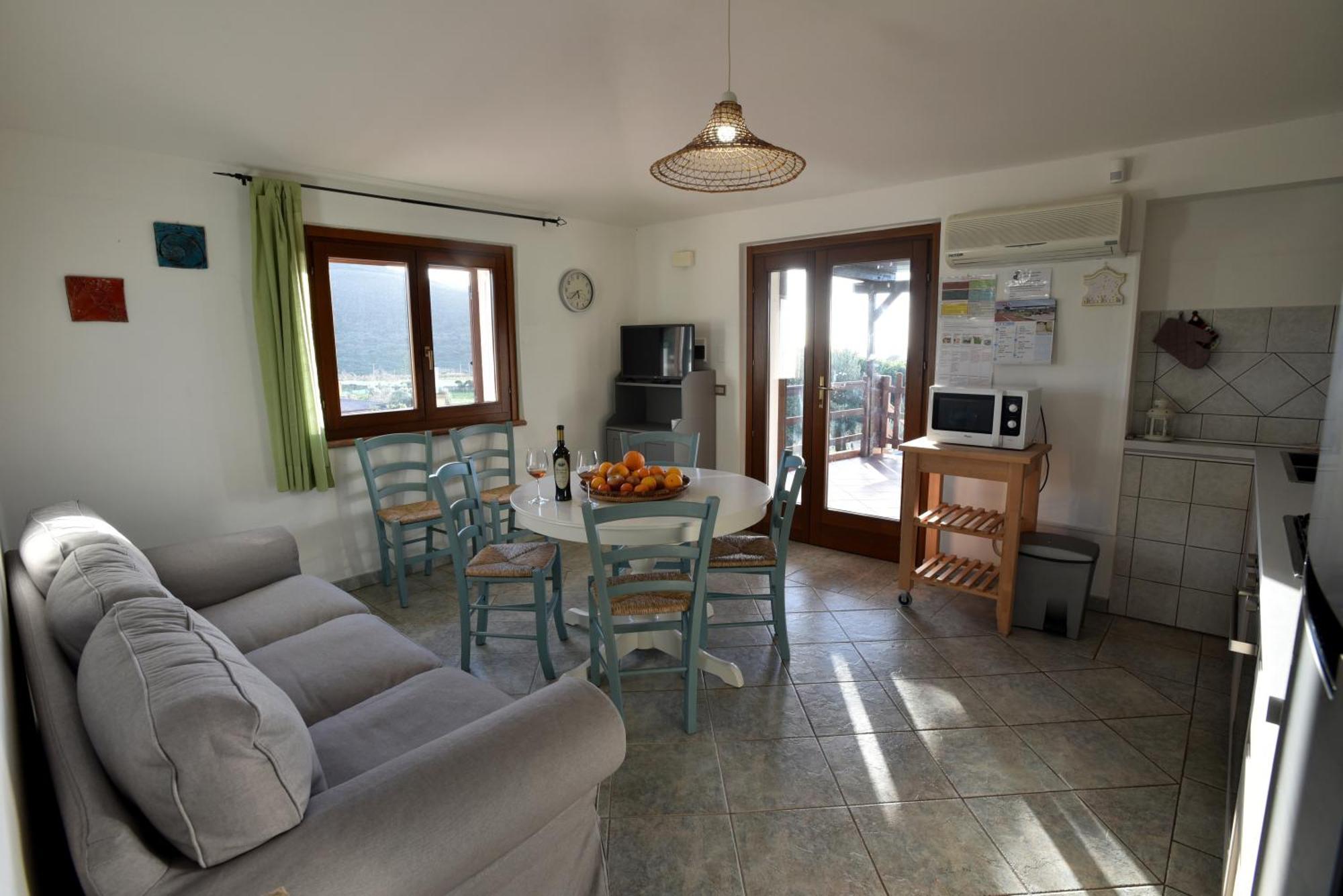 Casa Nel Vigneto Con Vista Mare Apartment Magomadas Ngoại thất bức ảnh