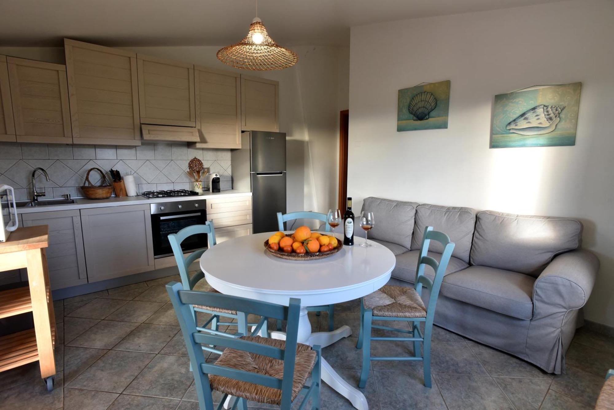 Casa Nel Vigneto Con Vista Mare Apartment Magomadas Ngoại thất bức ảnh