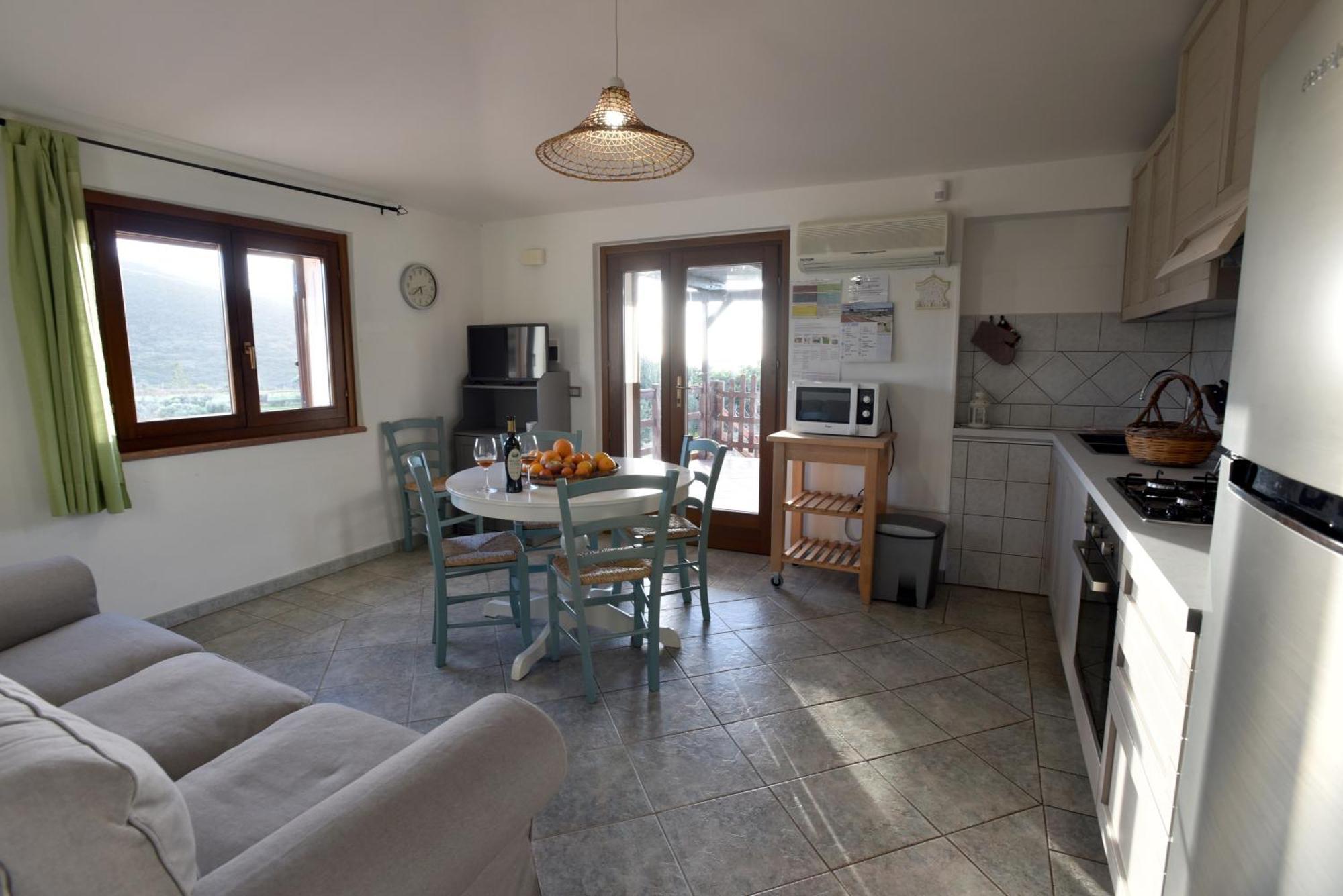 Casa Nel Vigneto Con Vista Mare Apartment Magomadas Ngoại thất bức ảnh